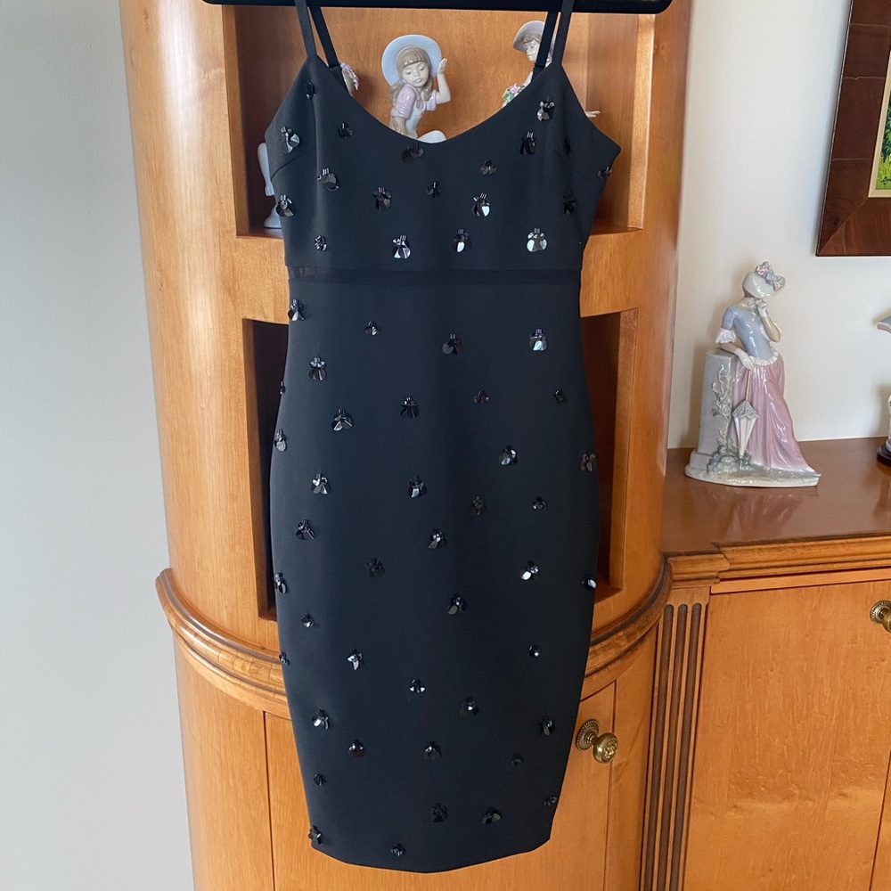 Elizabeth and James black dress
